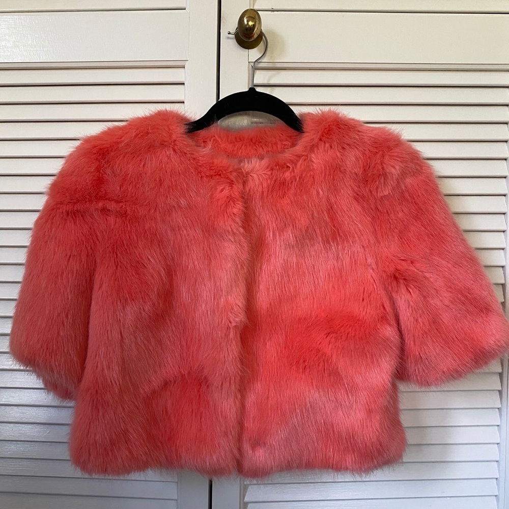 Shrimps Flint Faux Fur Jacket